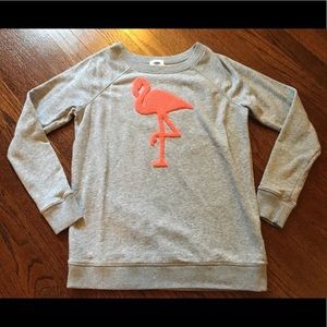Old Navy Flamingo sweatshirt